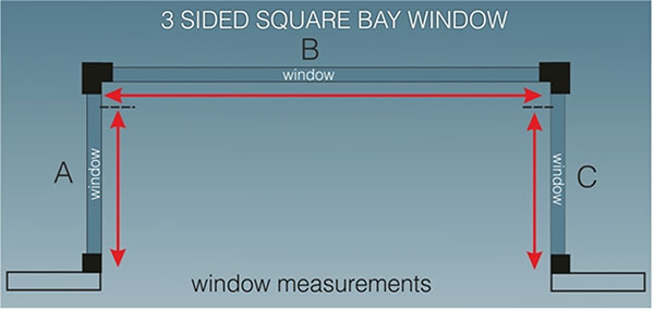 square bay window